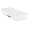 B&M Underbed Storage Box With Lid 55L - Clear -Home Furnishing Shop 307321 55l under bed storage box with lid 2