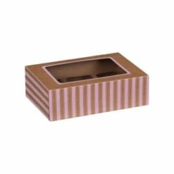 Betty Winters Cupcake Boxes 4pk -Home Furnishing Shop 320783 4pk cupcake boxes holds 6 pink 2