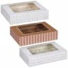 Betty Winters Large Cupcake Boxes 2pk -Home Furnishing Shop 320784 4pk cupcake boxes holds 12 group