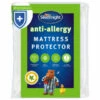 Silentnight Anti-Allergy Mattress Protector - Double -Home Furnishing Shop 329486 329483 329484 329485 silentnight anti allergy mattress protector