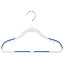 B&M Addis Children's Non-Slip Hangers 10pk - Multi Colour -Home Furnishing Shop 333090 addis 10pk childrens non slip hangers boys 2