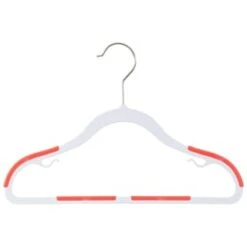 B&M Addis Children's Non-Slip Hangers 10pk - Multi Colour -Home Furnishing Shop 333090 addis 10pk childrens non slip hangers boys 3