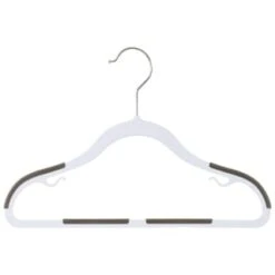 B&M Addis Children's Non-Slip Hangers 10pk - Multi Colour -Home Furnishing Shop 333090 addis 10pk childrens non slip hangers boys 4