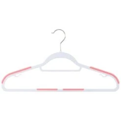 B&M Addis Non-Slip Hangers 6pk - Multi Colour -Home Furnishing Shop 333092 addis 6pk non slip hangers colour 2
