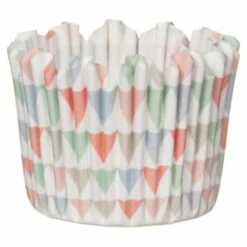 Betty Winters Paper Baking Cases 36pk - Pastel Triangles -Home Furnishing Shop 335255 36pk paper baking cases pastel triangles 4