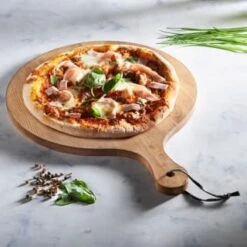 B&M Wooden Pizza Board -Home Furnishing Shop 346842 wooden chop and serve board