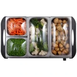 Tower 4 Tray Buffet Server -Home Furnishing Shop 350633 tower buffet server 3