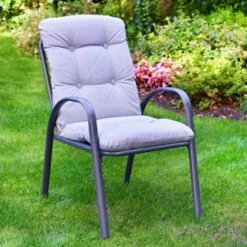 Madison Premium 8pc Patio Set -Home Furnishing Shop 353309 madison grey padded 8pc patio set