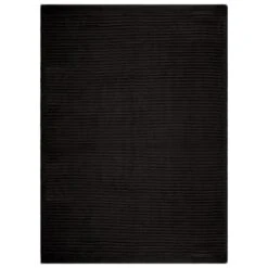 B&M Ribbed Tea Towels 4pk - Black -Home Furnishing Shop 364862 4pk ribbed tea towels black 2