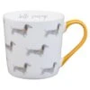 B&M Sausage Dog Print Mug -Home Furnishing Shop 369074 sausage dog print mug