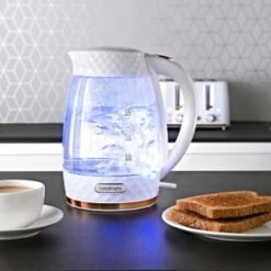 Home Furnishing Shop 13 Home Furnishing Shop -Home Furnishing Shop 371981 goodmans diamond white and rose gold glass kettle 2