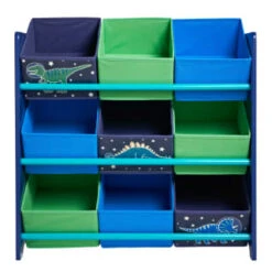 B&M Glow In The Dark Dinosaur 9 Tub Storage Drawers -Home Furnishing Shop 375936 dinostar 9 tub storage 1