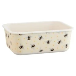B&M Rectangular Tubs 2pk - Bees -Home Furnishing Shop 375968 2pk reuse and repurpose rectangle tubs bee 2