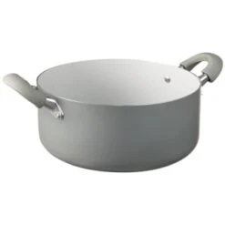 George Wilkinson Non-Stick Stock Pot 24cm - Grey -Home Furnishing Shop 377174 24 cm stockpot 5