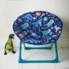 B&M Foldable Dinostar Moon Chair -Home Furnishing Shop 378127 dinostar moon chair