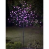 Solar Powered Blossom Tree - Pink 128 LED 4ft 1 Solar Powered Blossom Tree - Pink 128 LED 4ft -Home Furnishing Shop 379360 4ft solar powered blossom flower solar tree 128 led pink 2