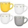 B&M Bee Happy Printed Mugs - 4pk -Home Furnishing Shop 380506 4pk printed mugs bee happy 3