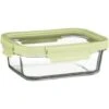 B&M Green Glass Food Container - Large -Home Furnishing Shop 380662 glass food container green large 3
