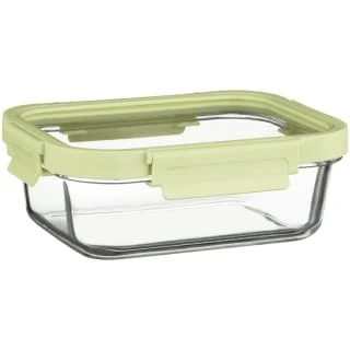 B&M Green Glass Food Container - Large 3 B&M Green Glass Food Container - Large