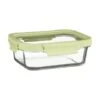 B&M Green Glass Food Container - Medium -Home Furnishing Shop 380663 glass food container green medium 2