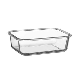 B&M Green Glass Food Container - Medium 4 B&M Green Glass Food Container - Medium - Image 2