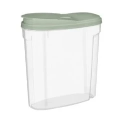 B&M Cereal Storage Container Set 2pk - Sage 11 B&M Cereal Storage Container Set 2pk - Sage -Home Furnishing Shop 380752 cereal storage set 2 peice sage 7