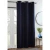 B&M Kent Woven Blackout Panel 54 X 86" - Navy -Home Furnishing Shop 380882 kent blackout woven panel navy