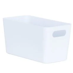 Soho Storage Tub 10 X 30 X 10cm - White