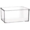 Clear Nestable Storage Tub - Medium 1 Clear Nestable Storage Tub - Medium -Home Furnishing Shop 384979 clear nestable box medium 2