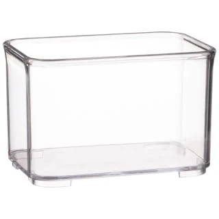 Clear Nestable Storage Tub - Small 3 Clear Nestable Storage Tub - Small