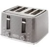 Goodmans Textured 4 Slice Toaster - Grey 2 Goodmans Textured 4 Slice Toaster - Grey -Home Furnishing Shop 386707 goodmans textured 4 slice toaster grey 3