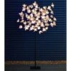 Solar Powered Magnolia Blossom Tree 4ft -Home Furnishing Shop 393029 4ft solar powered magnolia blossom tree