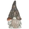 B&M Solar Rustic Gonk Gnome Ornament - Mushroom -Home Furnishing Shop 393242 solar rustic gonk gnome ornament mushroom 2