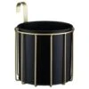 B&M New York Planter With Hook - Gold -Home Furnishing Shop 393659 new york planter with hook gold