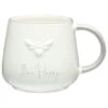B&M Embossed Bee Mug -Home Furnishing Shop 394408 embossed bee mug