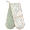 B&M Floral Double Oven Glove -Home Furnishing Shop 394444 floral double oven glove