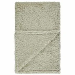 B&M Simply Teddy Sage Rolled Throw 8 B&M Simply Teddy Sage Rolled Throw -Home Furnishing Shop 394930 teddy throw sage 4