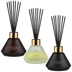 B&M Spa Reed Diffuser 100ml - Unwind -Home Furnishing Shop 395418 395419 395423 100ml spa reed diffuser group 2