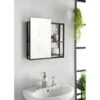 Tromso Bathroom Mirror Cabinet 1 Tromso Bathroom Mirror Cabinet -Home Furnishing Shop 395661 tromso mirror cabinet