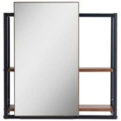 Tromso Bathroom Mirror Cabinet 7 Tromso Bathroom Mirror Cabinet -Home Furnishing Shop 395661 tromso single mirror