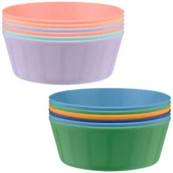 Simply Kids Colour Bowls 6pk - Pastel -Home Furnishing Shop 398568 398571 6pk simply kids colour bowls group