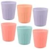 Simply Kids Colour Cups 6pk - Pastel -Home Furnishing Shop 398570 6pk simply kids colour cups girls 2
