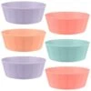 Simply Kids Colour Bowls 6pk - Pastel -Home Furnishing Shop 398571 6pk simply kids colour bowls girls